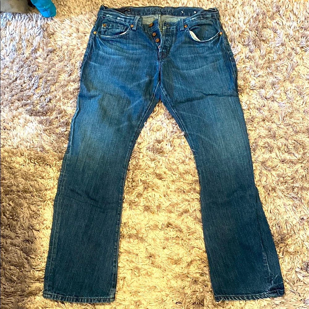Men's Blue union Jeans